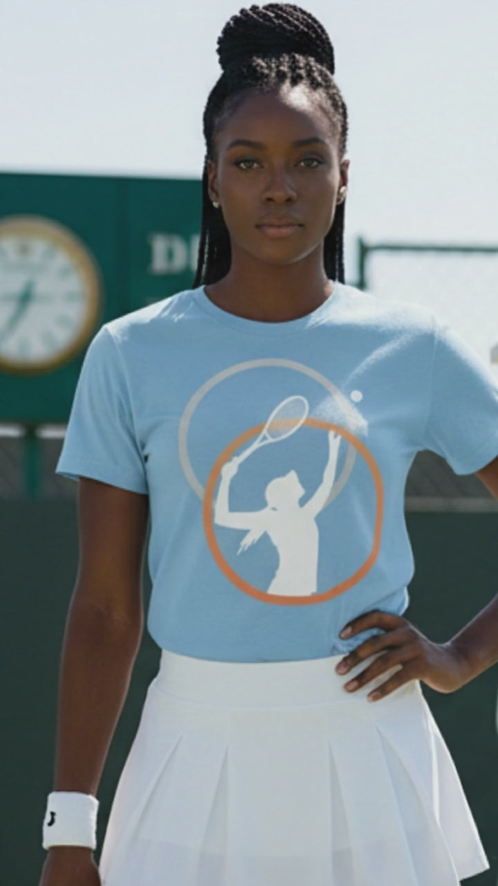 Minimal Tennis Player Dark Lifestyle Video — Universe Digital