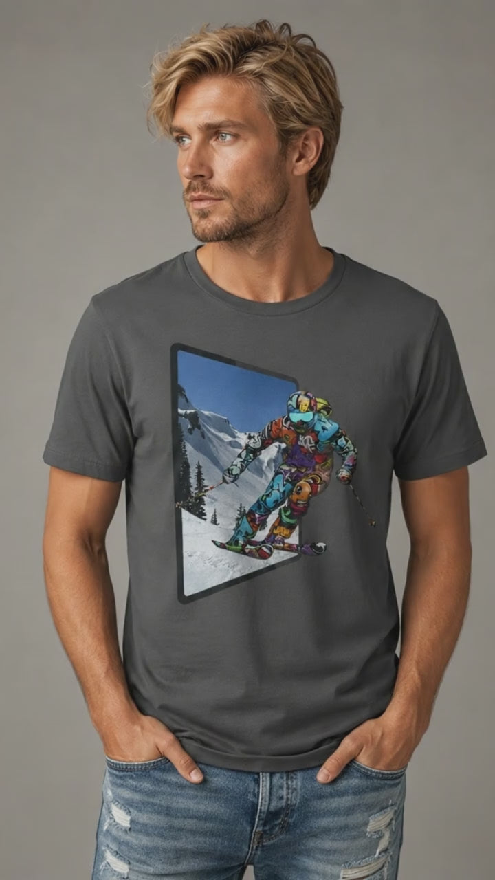 Graffiti Skier Portal Lifestyle Video — Universe Digital