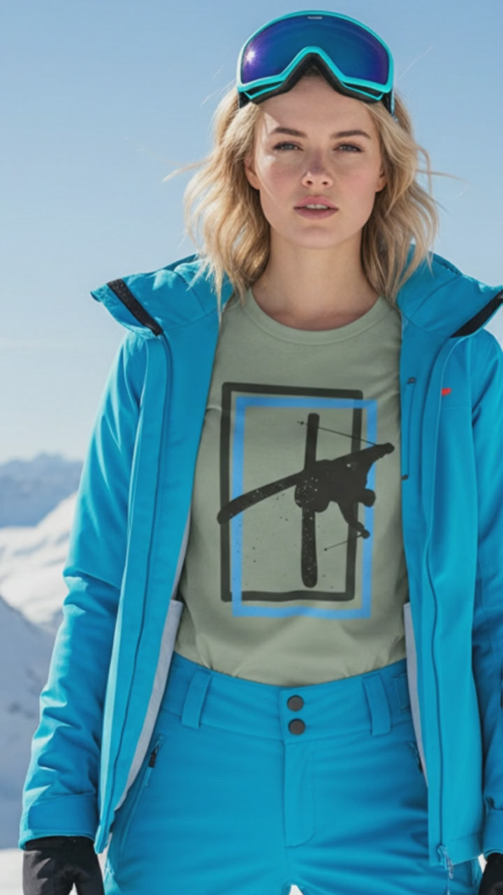 Minimal Freestyle Skier Light Lifestyle Video — Universe Digital