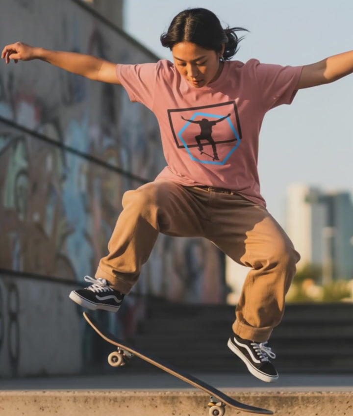 Minimal Skateboarder Ollie Light Lifestyle Video — Universe Digital