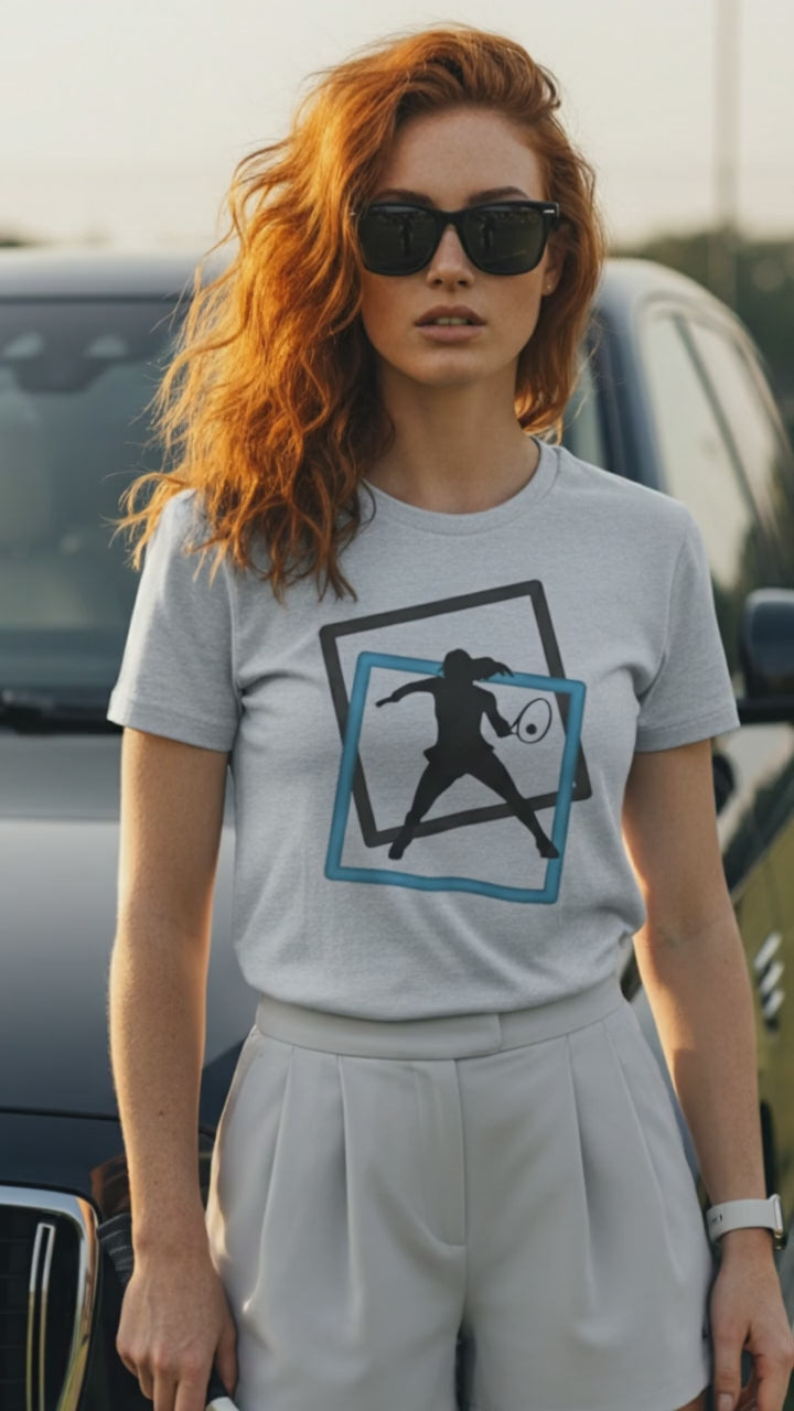 Minimal Tennis Woman Light 2 Lifestyle Video — Universe Digital