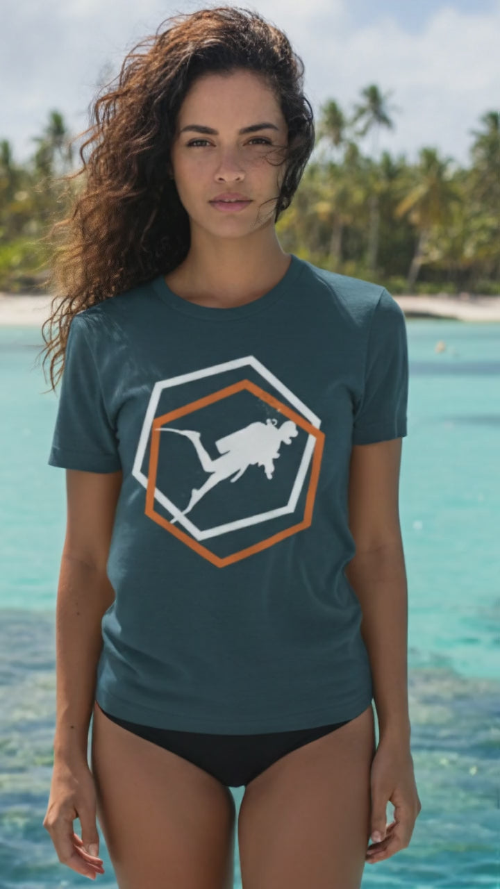 Minimal Scuba Diver Dark Lifestyle Video — Universe Digital